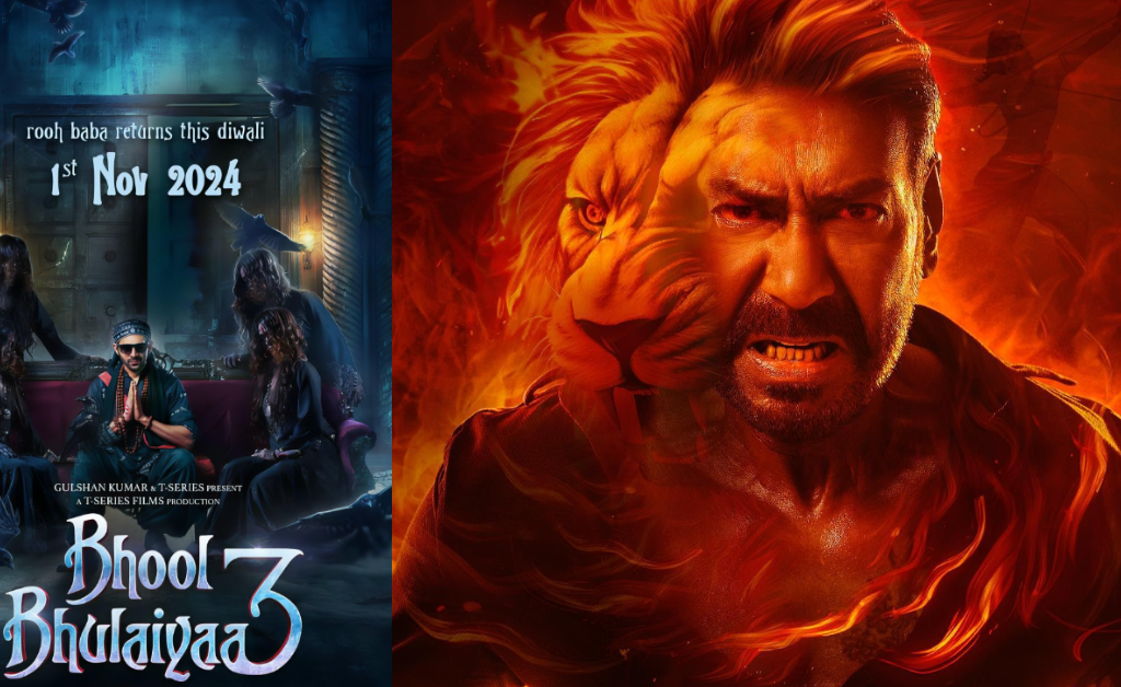 Bhool Bhulaiyaa 3 vs Singham Again