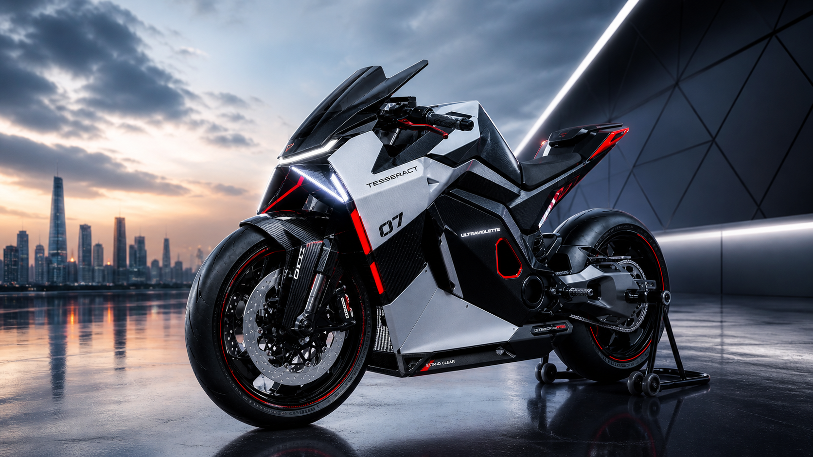 Ultraviolette Tesseract Electric Superbike – Futuristic EV Concept India