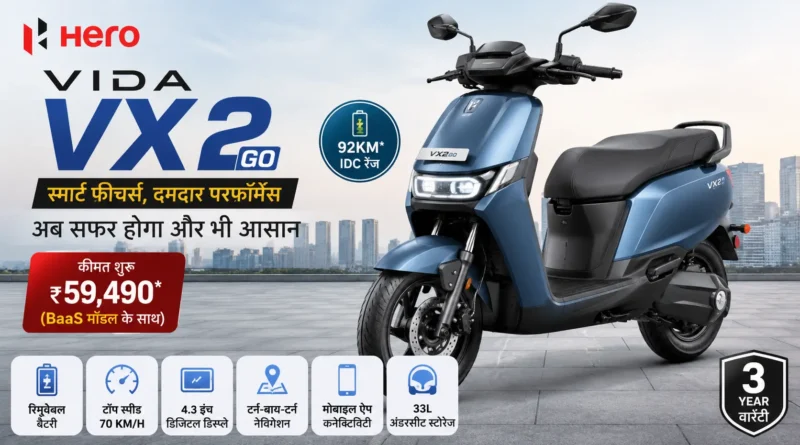 hero vida vx2 go full detail HINDI
