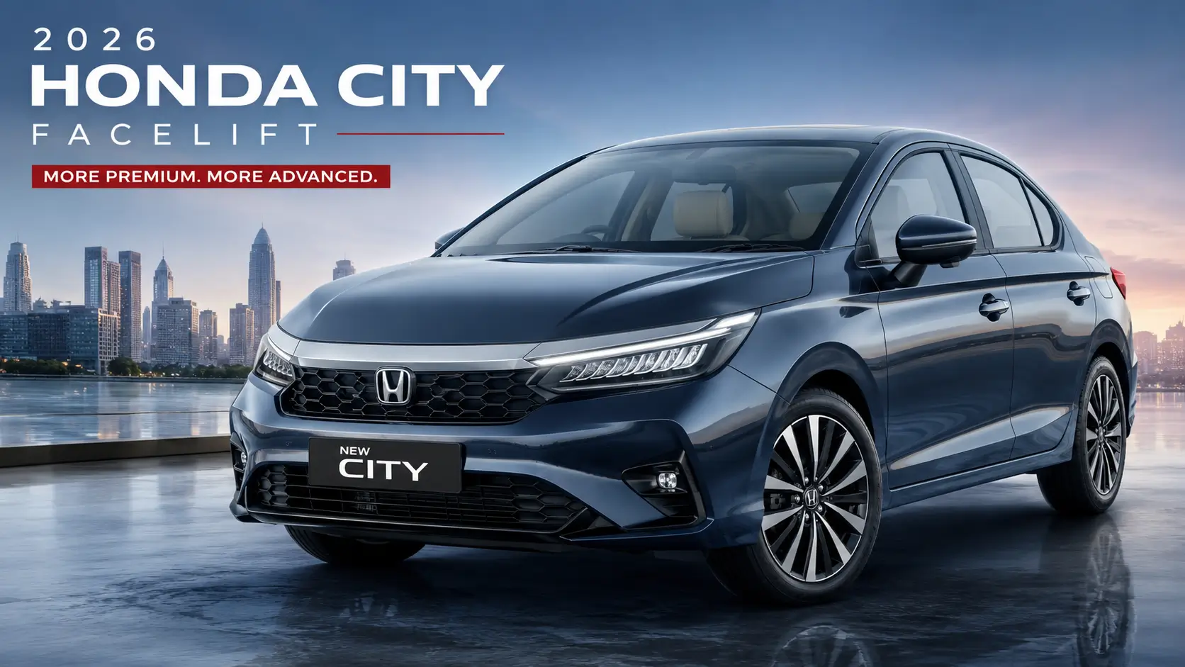 Honda City Facelift 2026 launch imaze