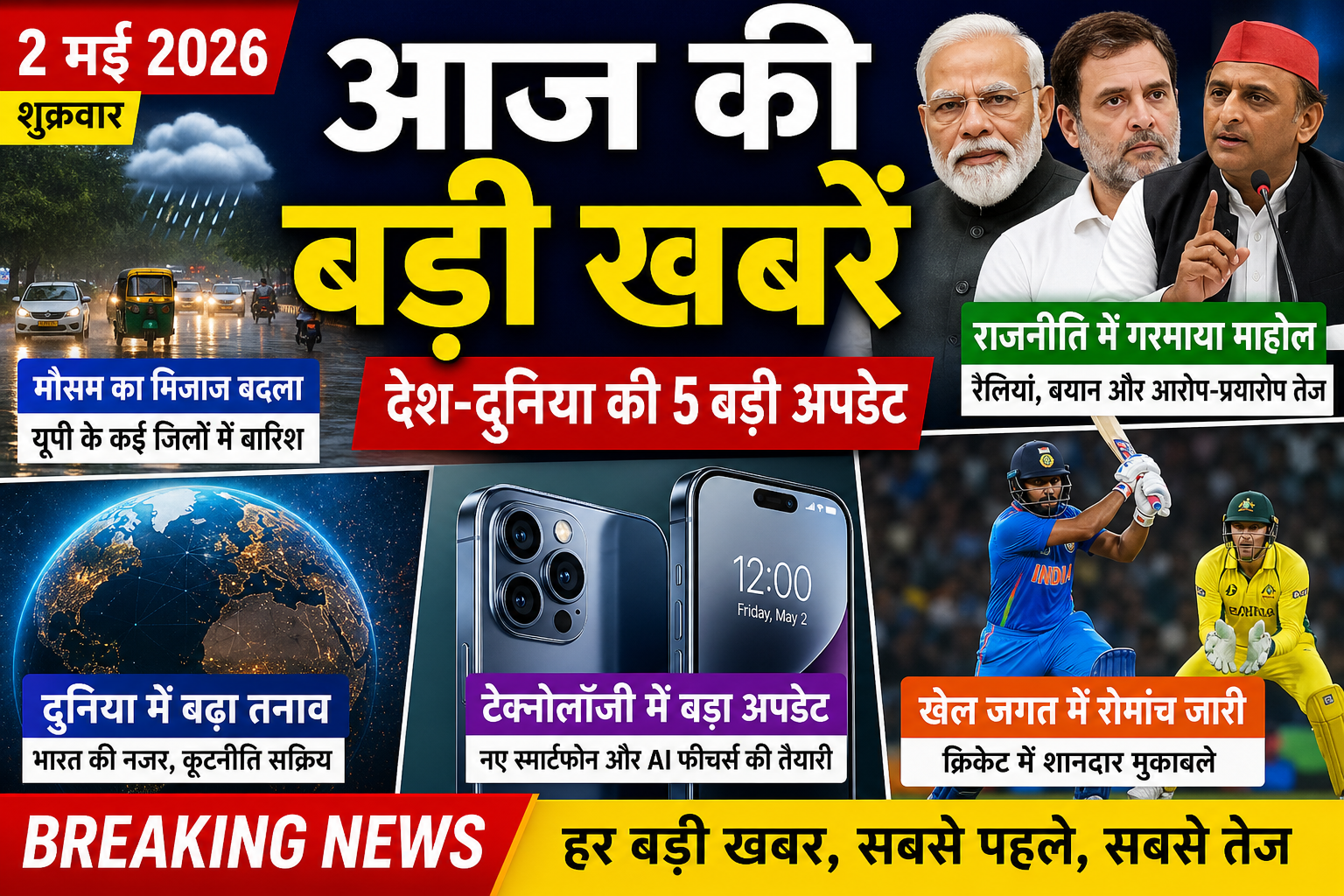 आज की ताजा खबरें