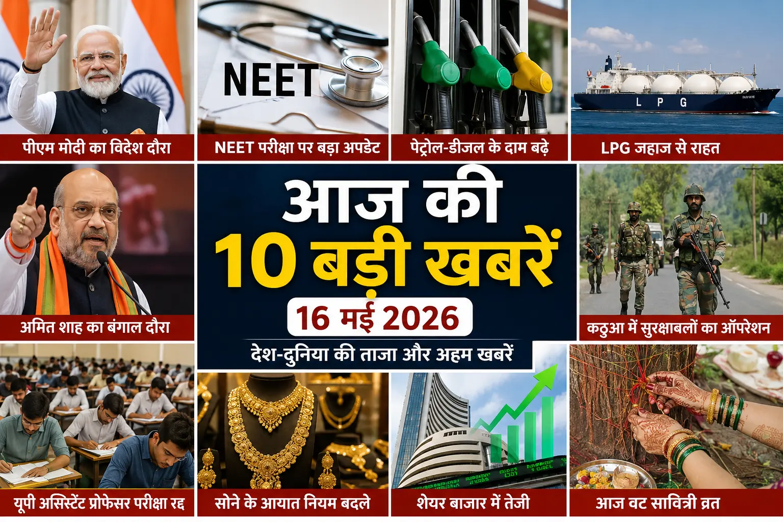 आज की बड़ी खबर 2026 हिंदी न्यूज हेडलाइंस