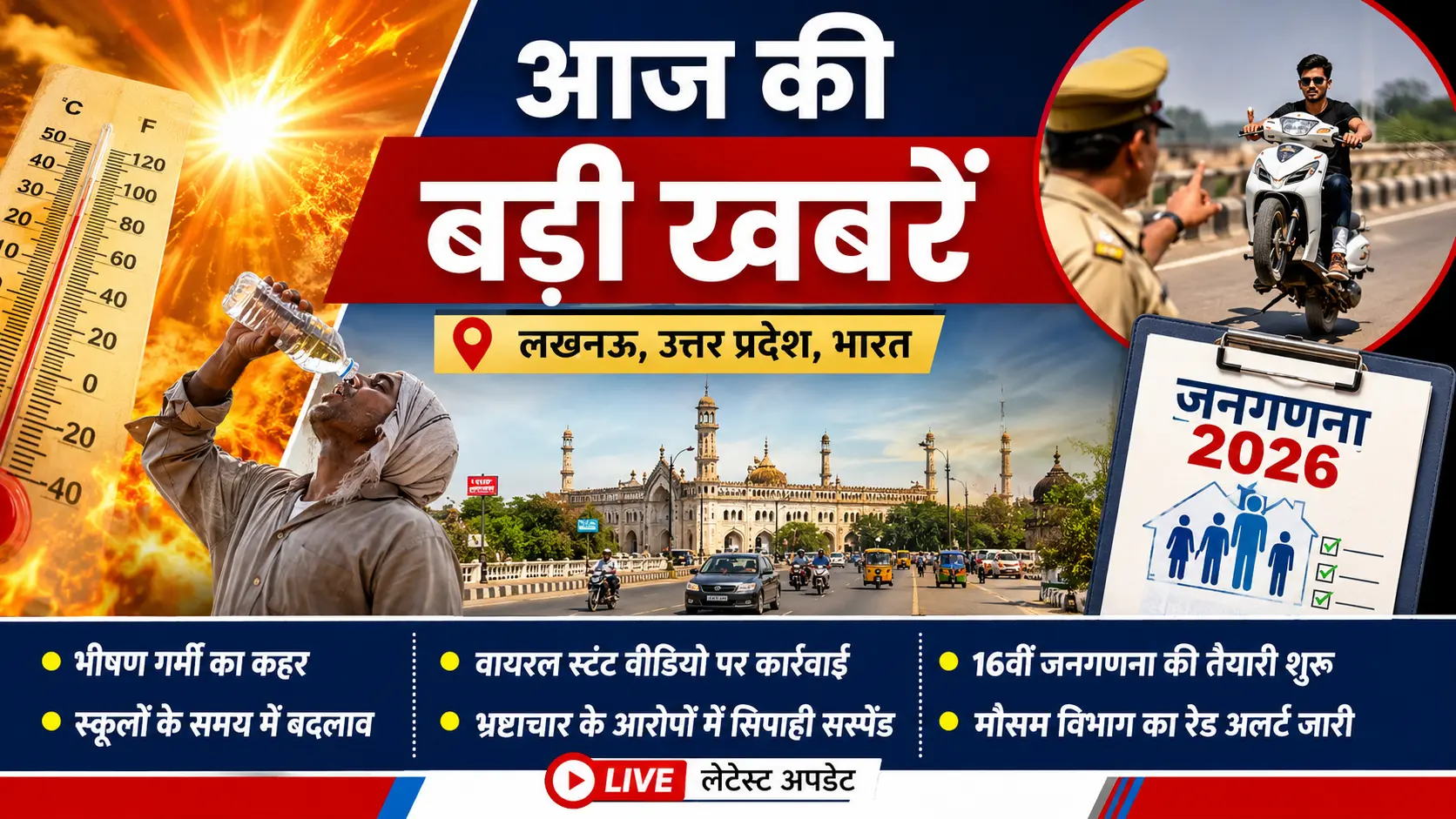 UP Breaking News today इमेज़ webp