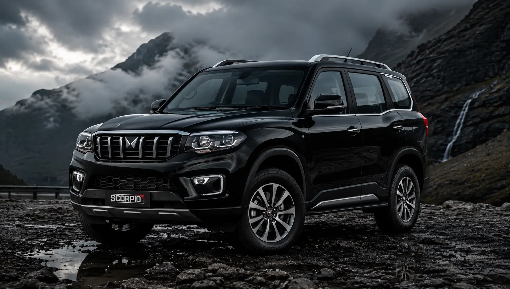 Mahindra Scorpio N full front image