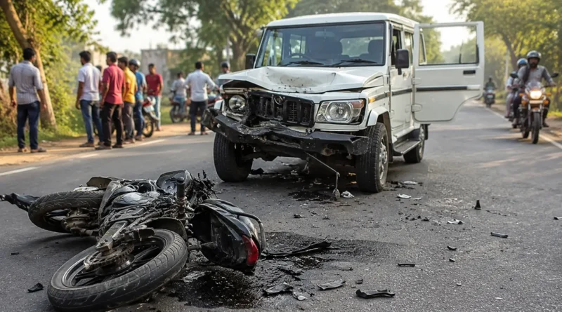 Sitapur road accident