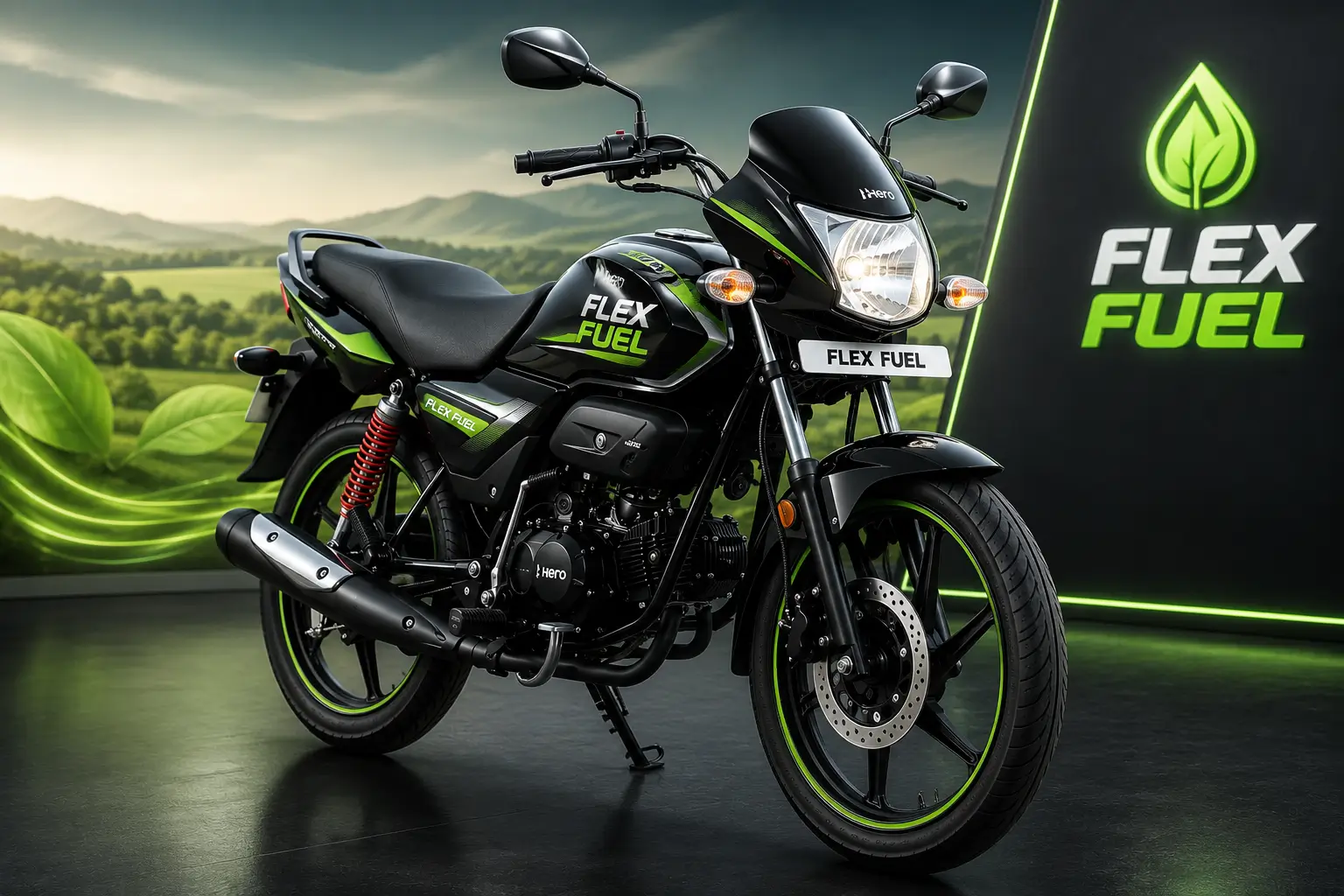 Hero flex fuel bike 2026