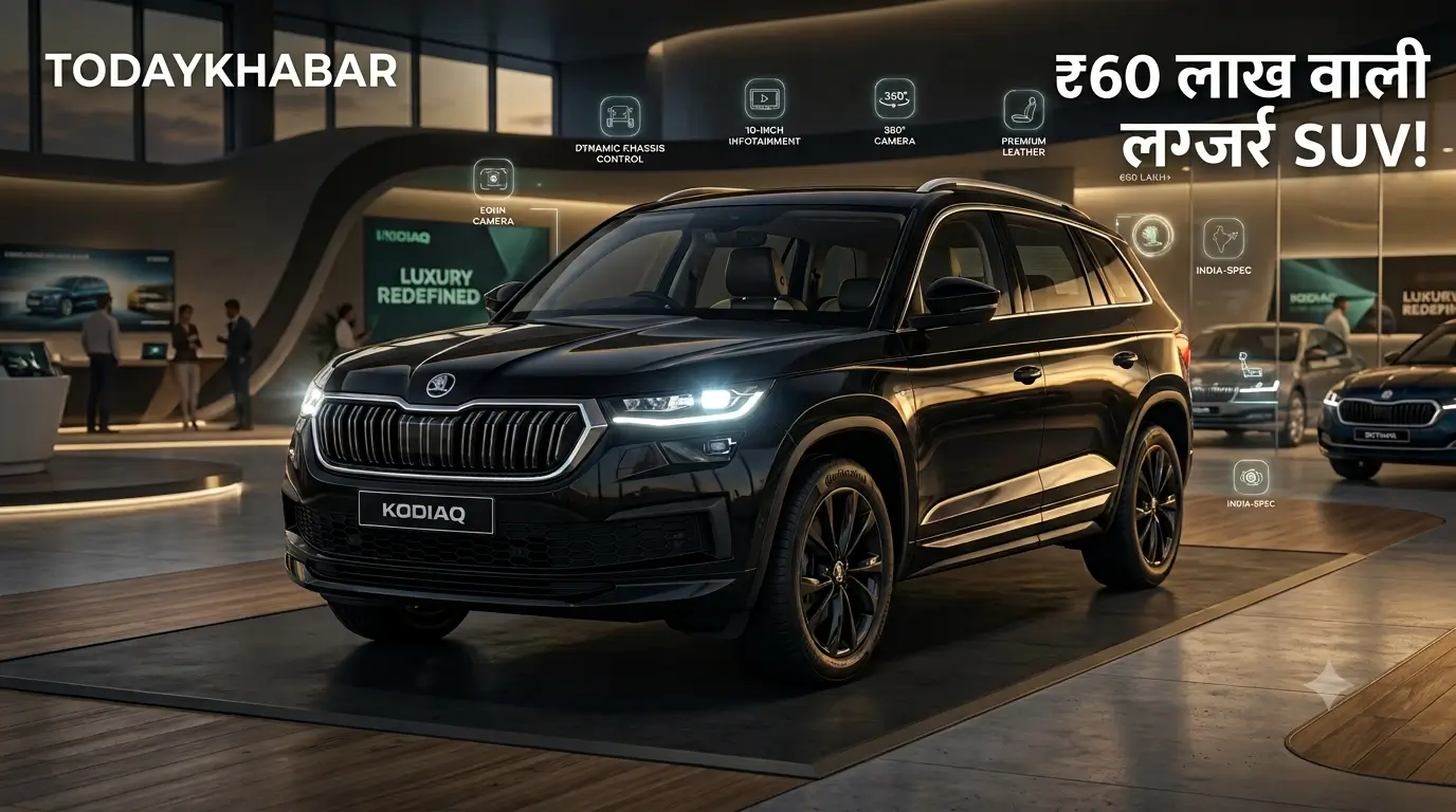 Skoda SUV with premium features and ₹60 lakh luxury car feel in India
