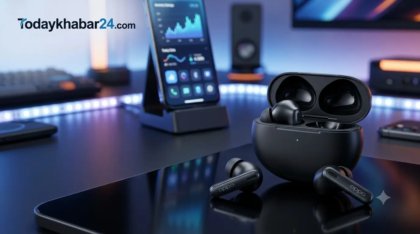 OPPO Enco Air 5 wireless earbuds with 52dB ANC and 54 hours battery backup review