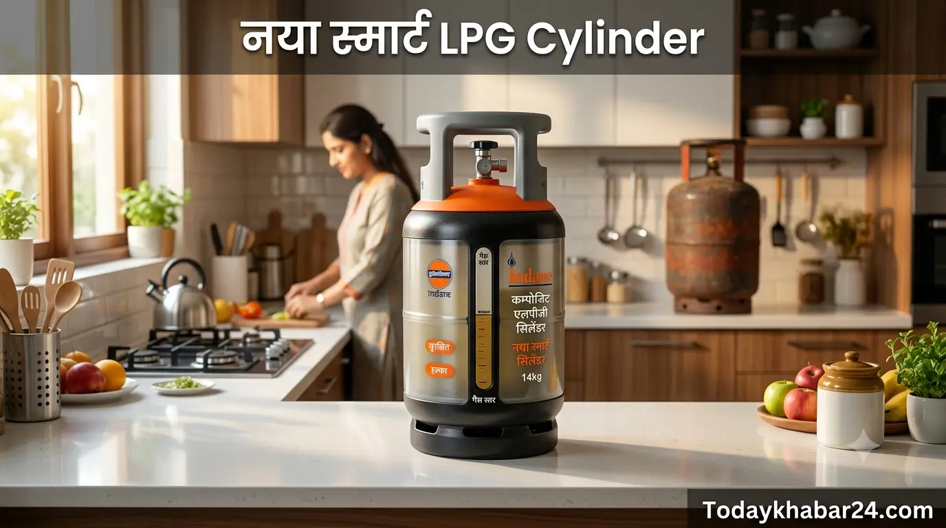 Composite LPG Cylinder Bharatgas Lite और HP Navya नए स्मार्ट गैस सिलेंडर की जानकारी