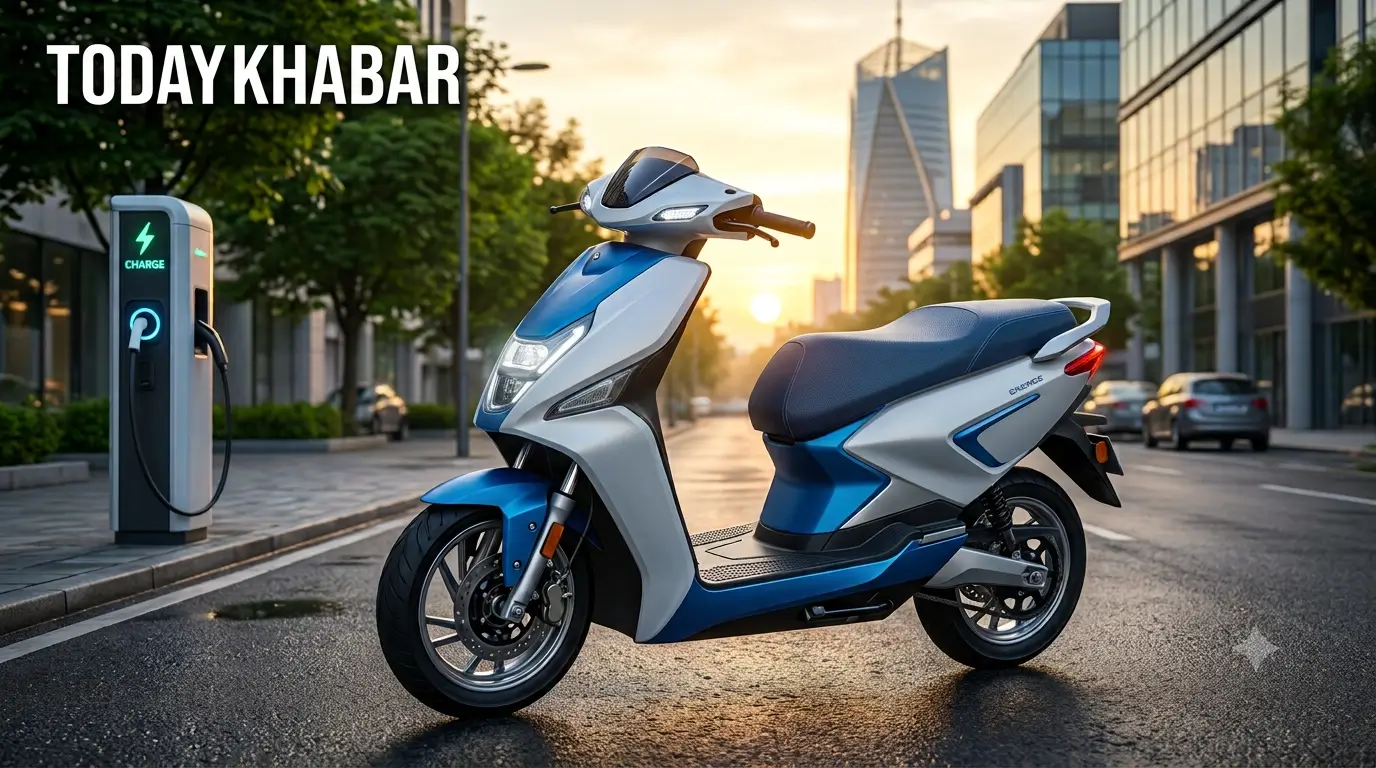 Simple Energy के आगामी फैमिली इलेक्ट्रिक स्कूटर की लॉन्च से पहले सामने आई प्रीमियम डिजाइन वाली तस्वीर।