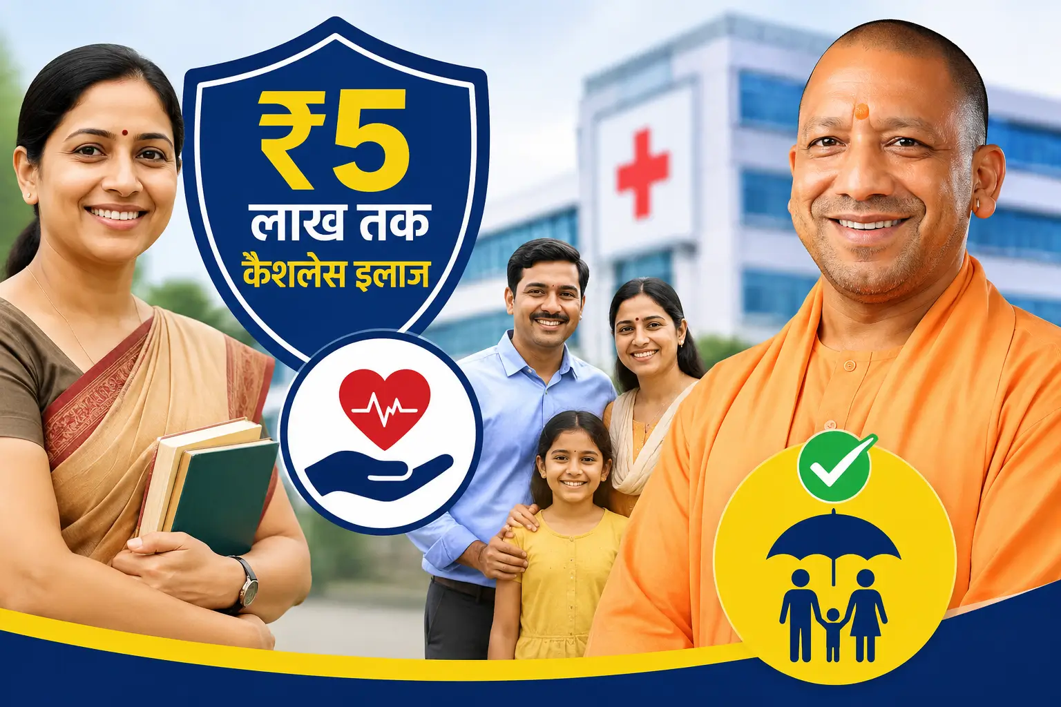 UP Teacher Cashless Health Scheme 2026
