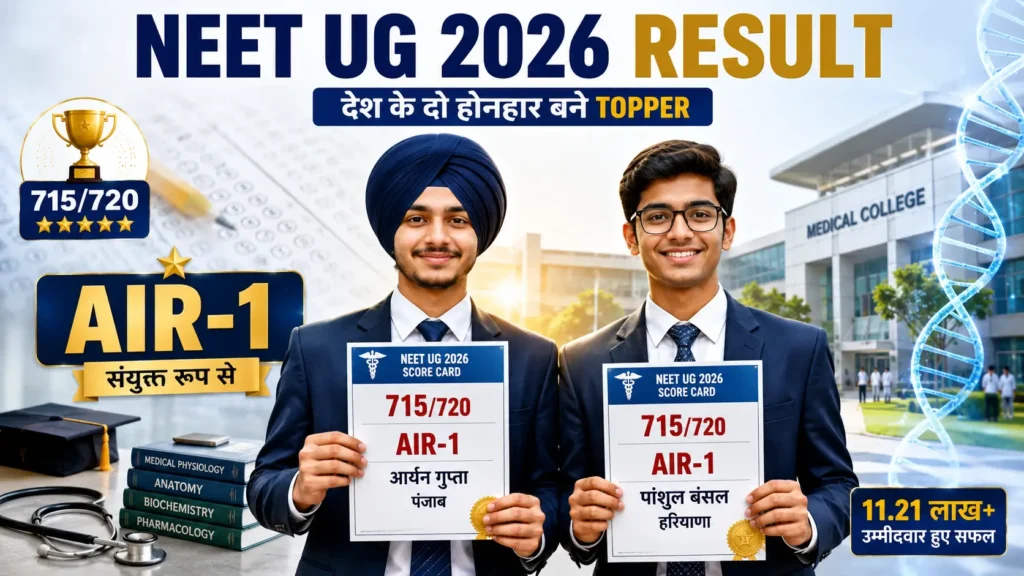 NEET UG Result 2026