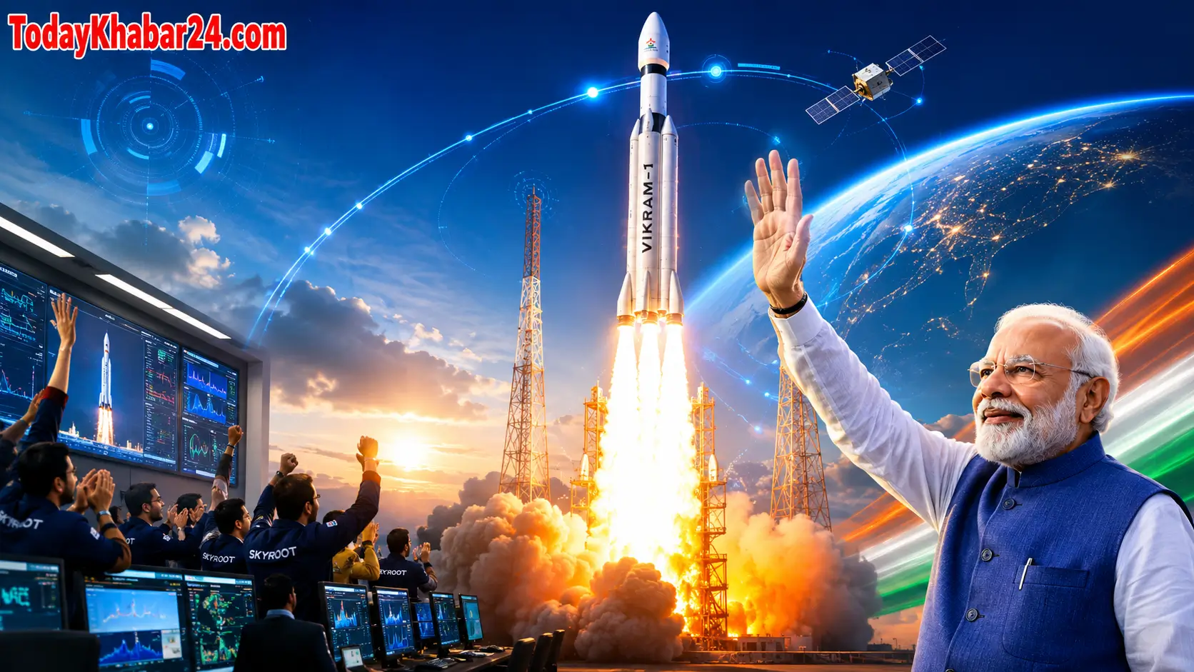 Skyroot Vikram-1 launch today news