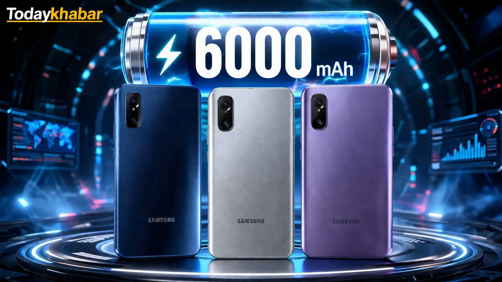 Samsung Galaxy A08, Galaxy F08 और Galaxy M08 4G स्मार्टफोन 6000mAh बैटरी के साथ लॉन्च से पहले चर्चा में, टेक न्यूज़ स्टाइल थंबनेल।