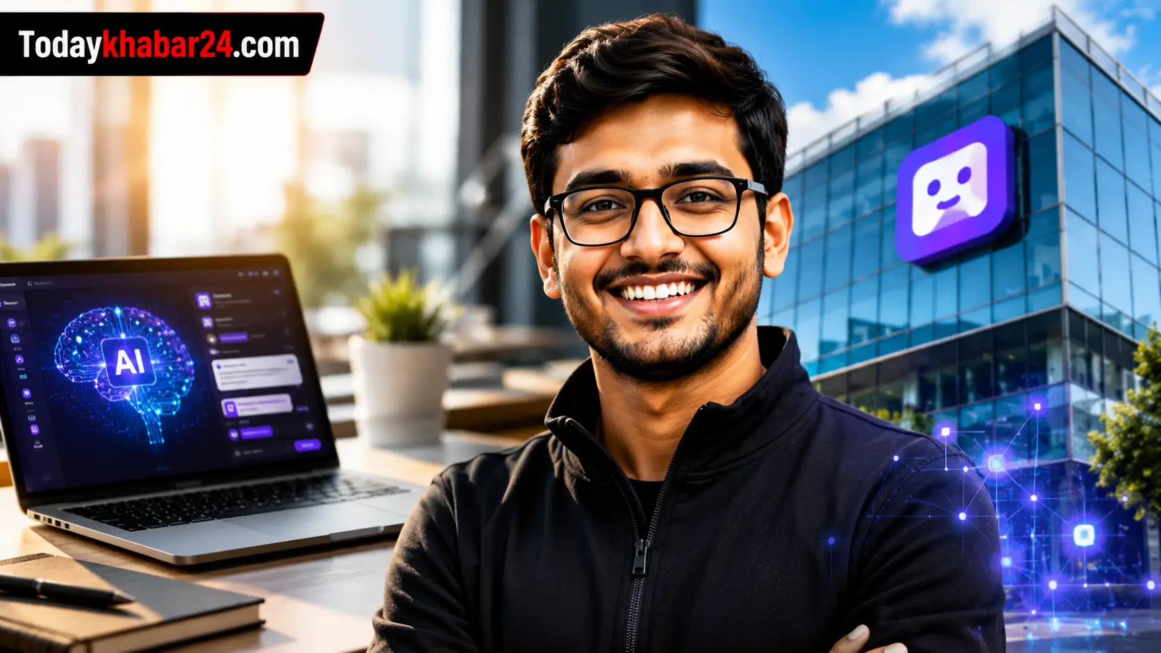 26 साल के IITian सिद्धार्थ सक्सेना, Merlin AI स्टार्टअप और एक दिन में ₹77 करोड़ कमाने के दावे से जुड़ी तस्वीर