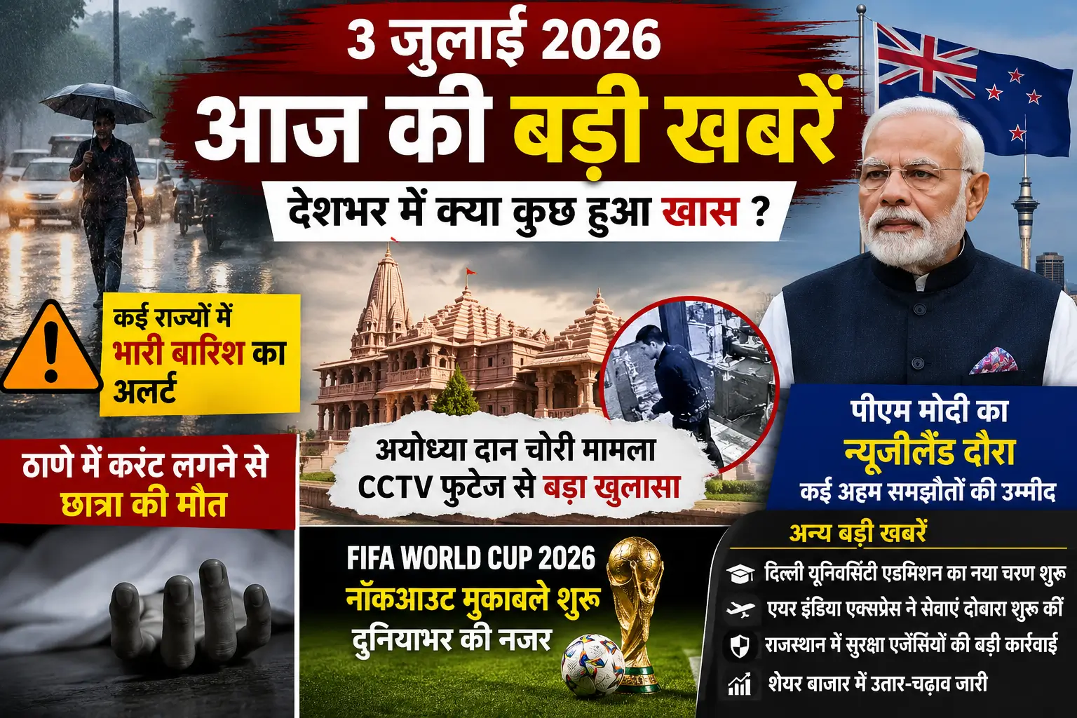 3 JULY 2026 खबर हिंदी न्यूज