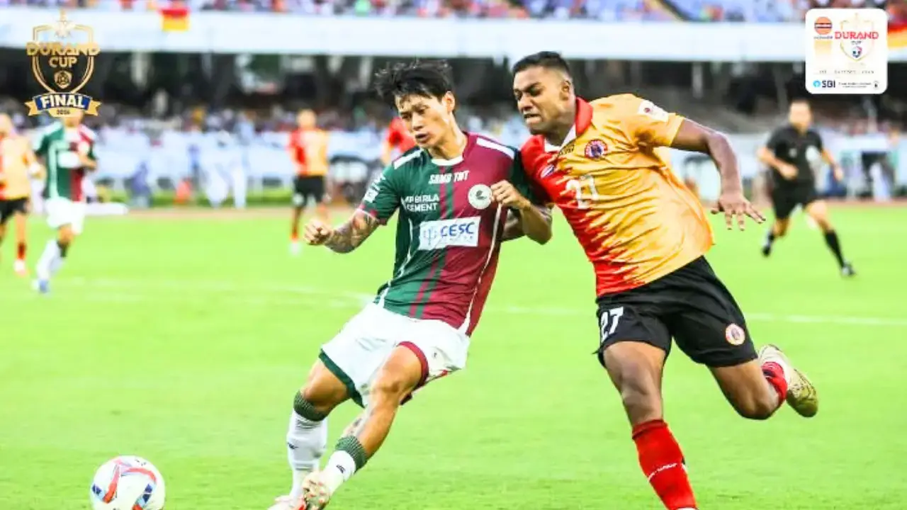 Durand Cup 2026 Final में ईस्ट बंगाल की मोहन बागान पर 4-1 से ऐतिहासिक जीत