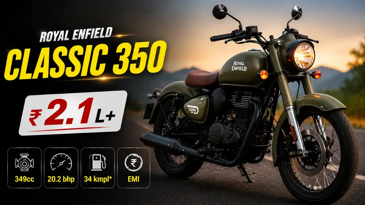 Royal Enfield Classic 350 On Road Price 2026