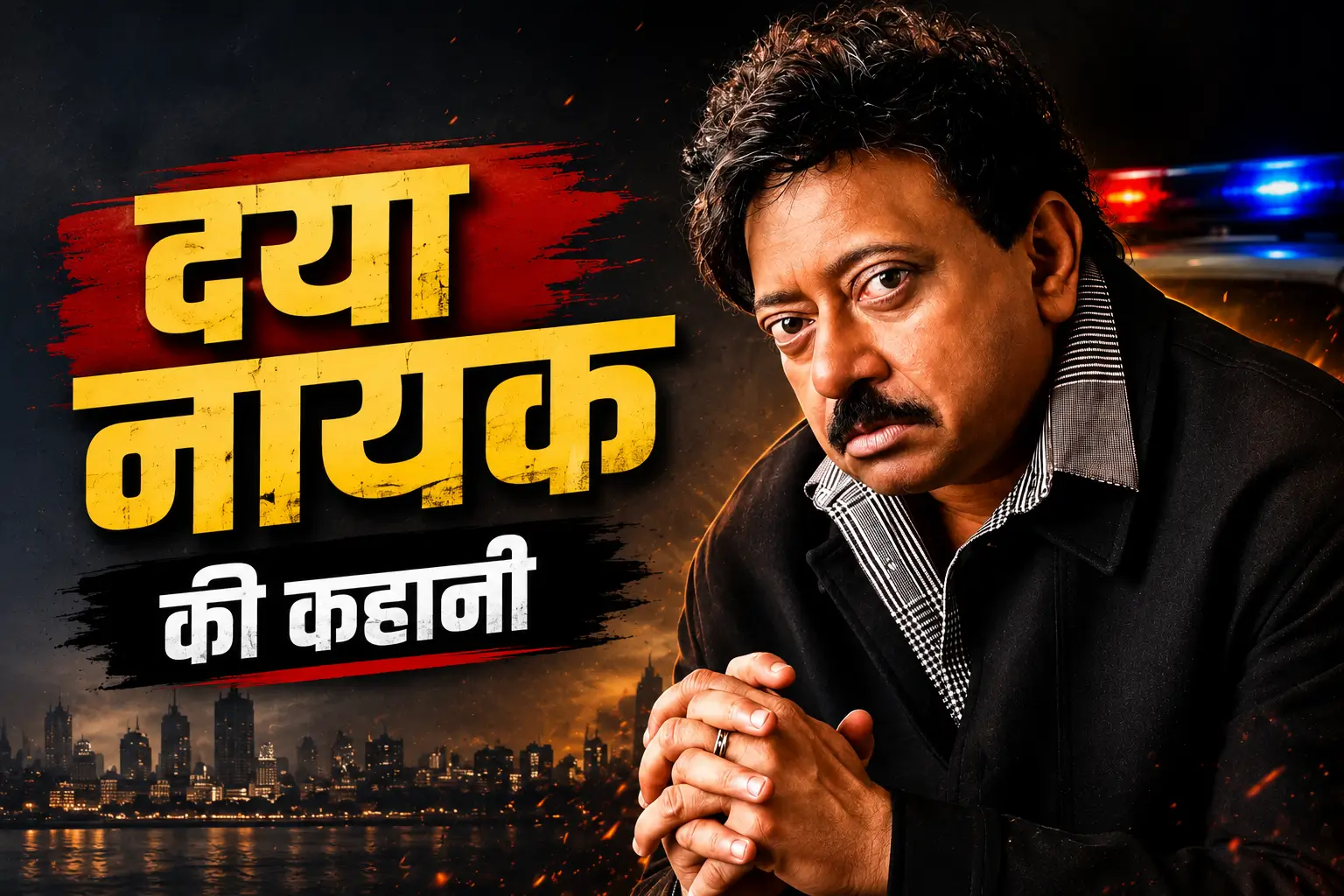 दया नायक की कहानी पर आधारित फिल्म Police Company का सिनेमाई पोस्टर