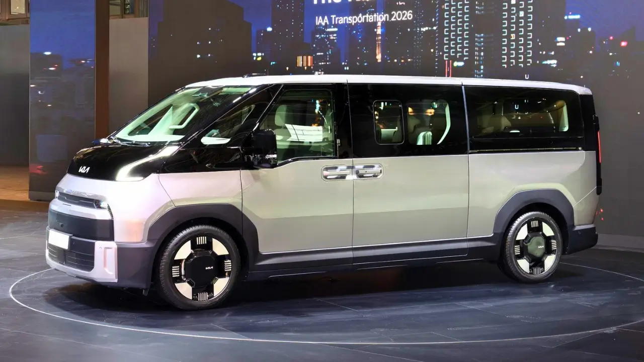 Kia PV7 नई इलेक्ट्रिक वैन 460Km रेंज