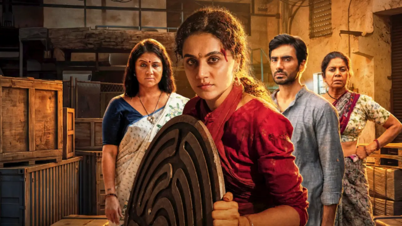 Gandhari Movie में Taapsee Pannu का दमदार लुक