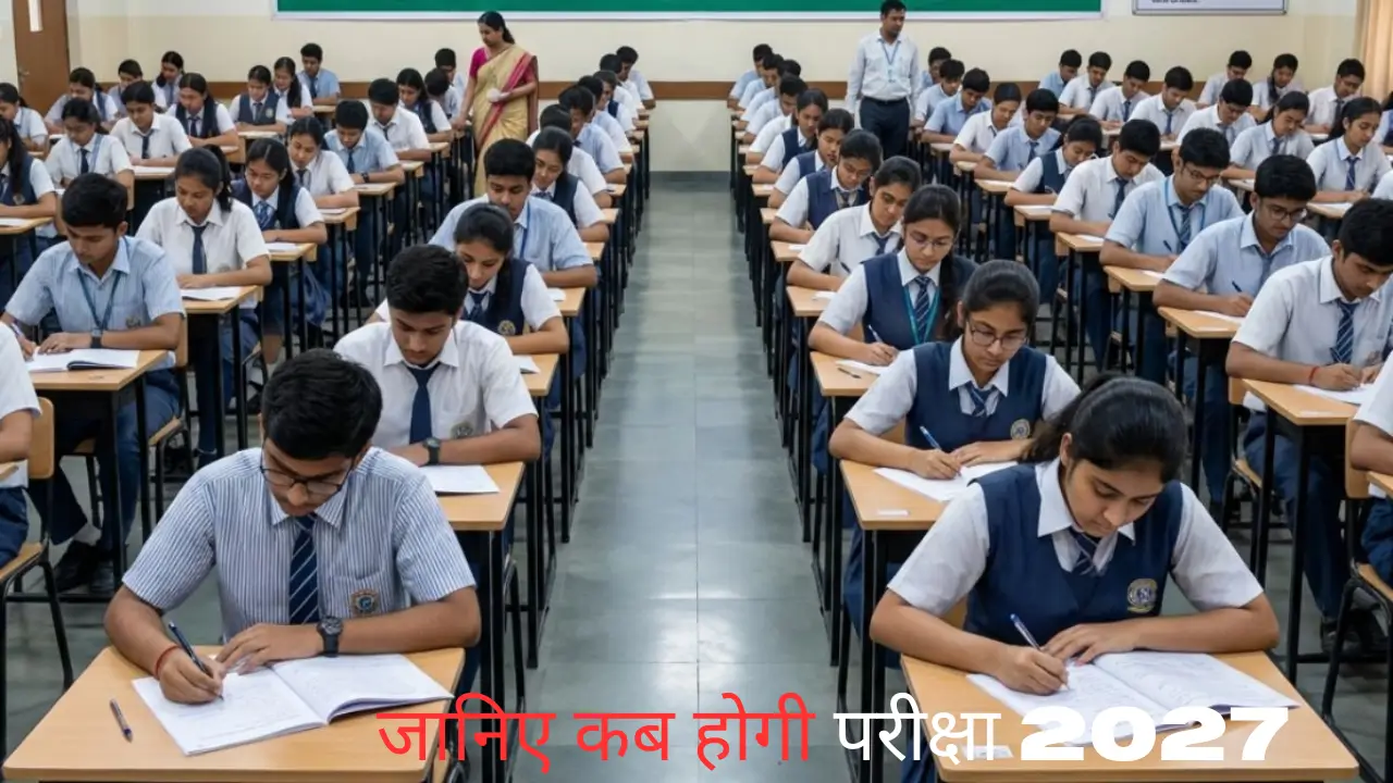 UP Board Exam Date 2027 परीक्षा टाइम टेबल